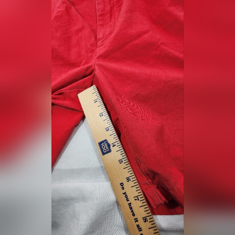 💪 NAUTICA RIGGER CLASSIC FIT MEN'S SHORTS SIZE 36, RED 💪 - Picture 4 of 10